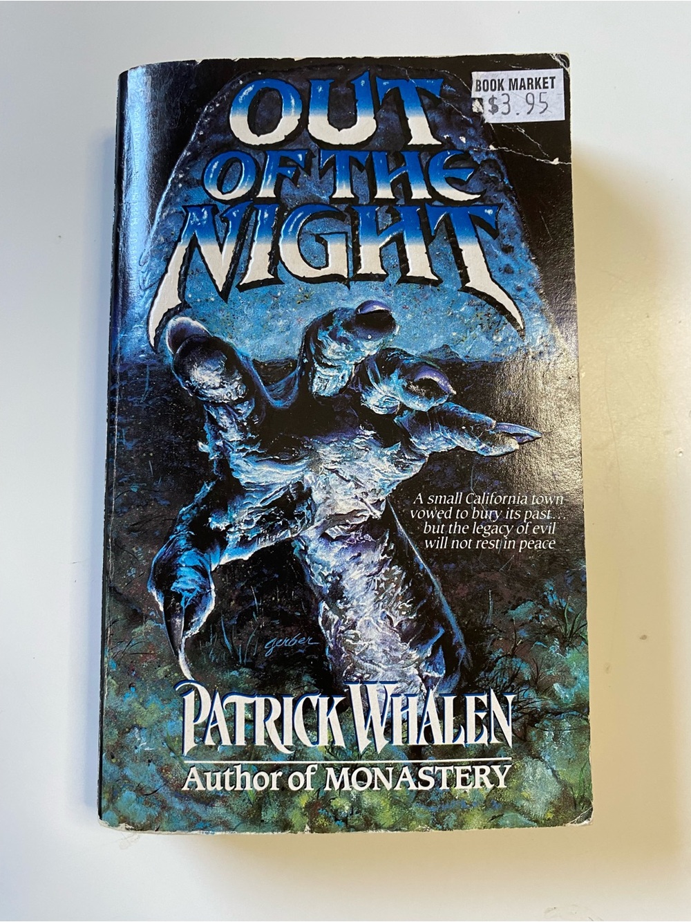 Out Of The Night By Patrick Whalen (Paperback, 1990)